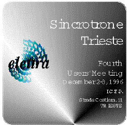 Fourth Users Meeting Poster