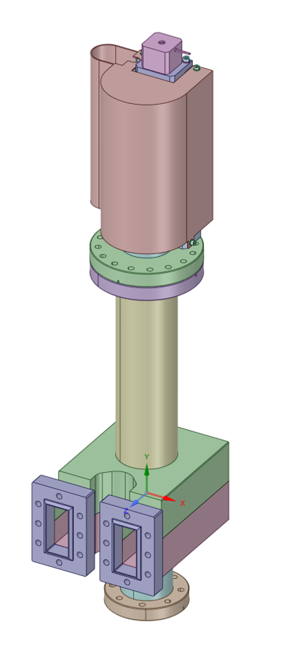 in vacuum phase shifter