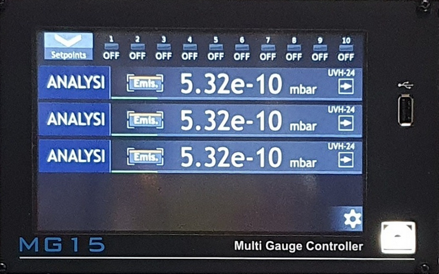 ionization gauge controller