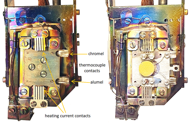 Manipulator inside the chamber